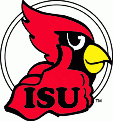 Illinois State Redbirds 1980-1995 Primary Logo DIY iron on transfer (heat transfer)